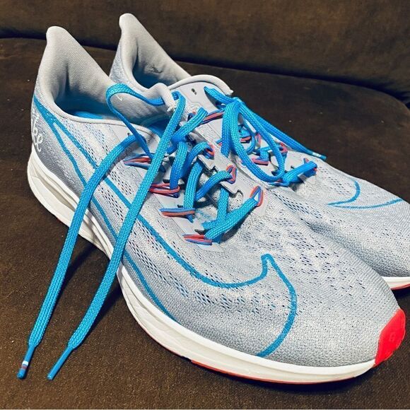 Mint Condition NIKE AIR ZOOM PEGASUS 36 JDI Running Mens 13 US 47.5 EUR Light Bl - Picture 6 of 13